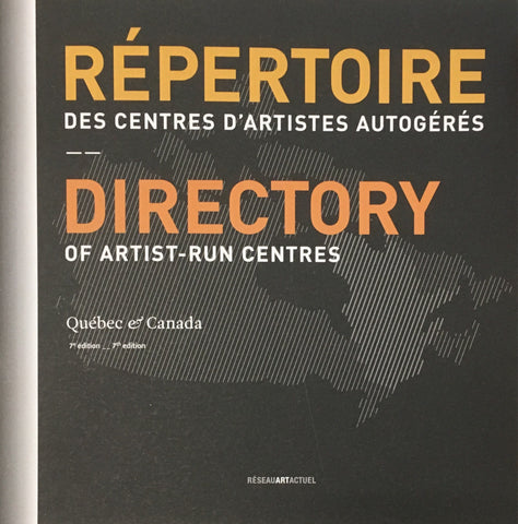 Directory of Artist Run Centres