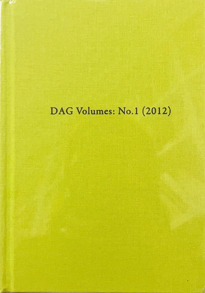 DAG Volumes: No. 1 (2012)